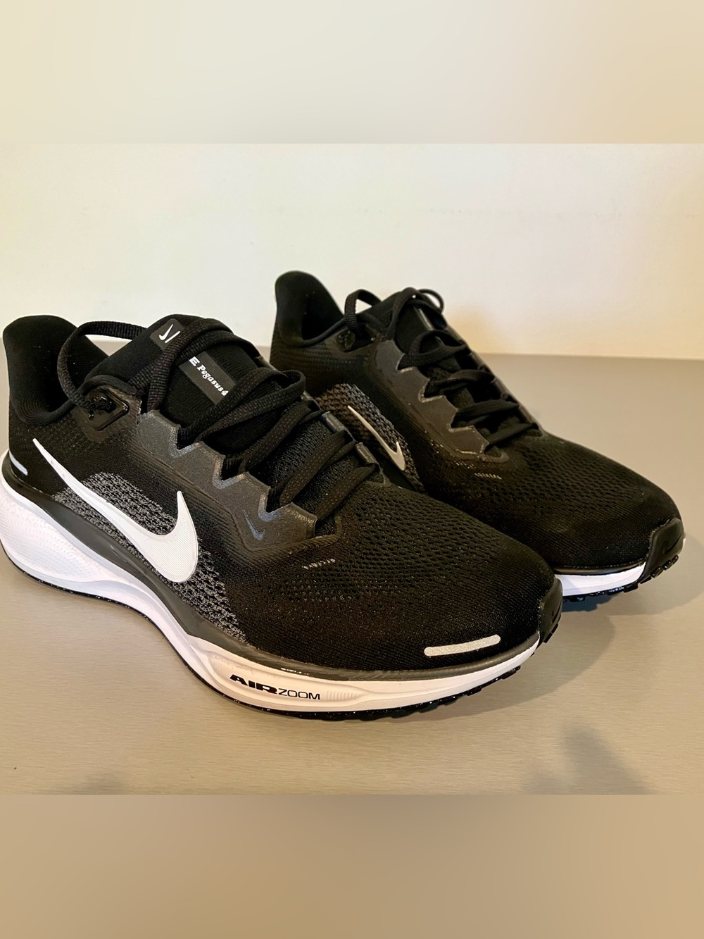 Nike Women’s Pegasus Running Sneakers - Black and White